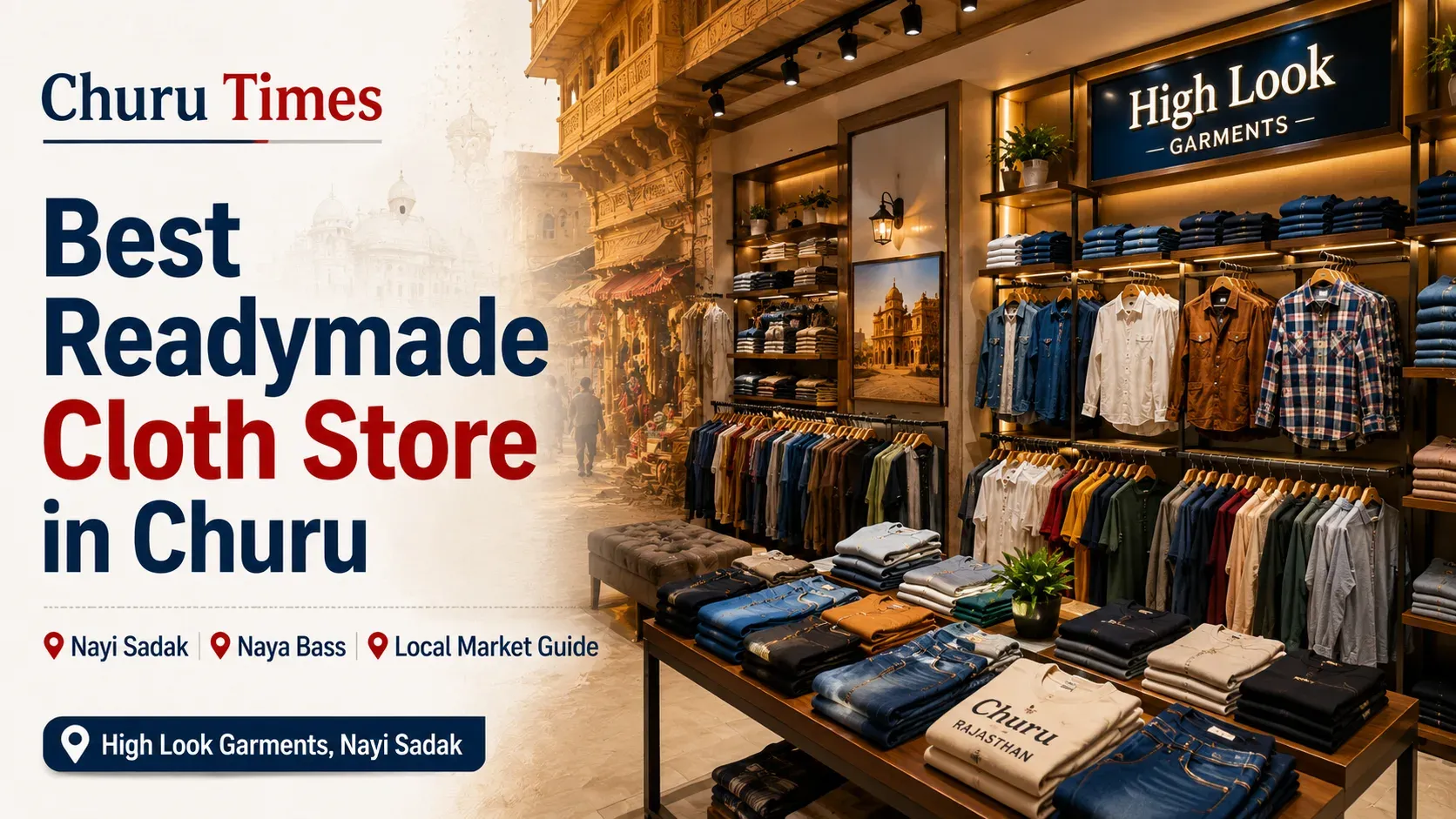 Best Readymade Cloth Store in Churu | चूरू टाइम्स