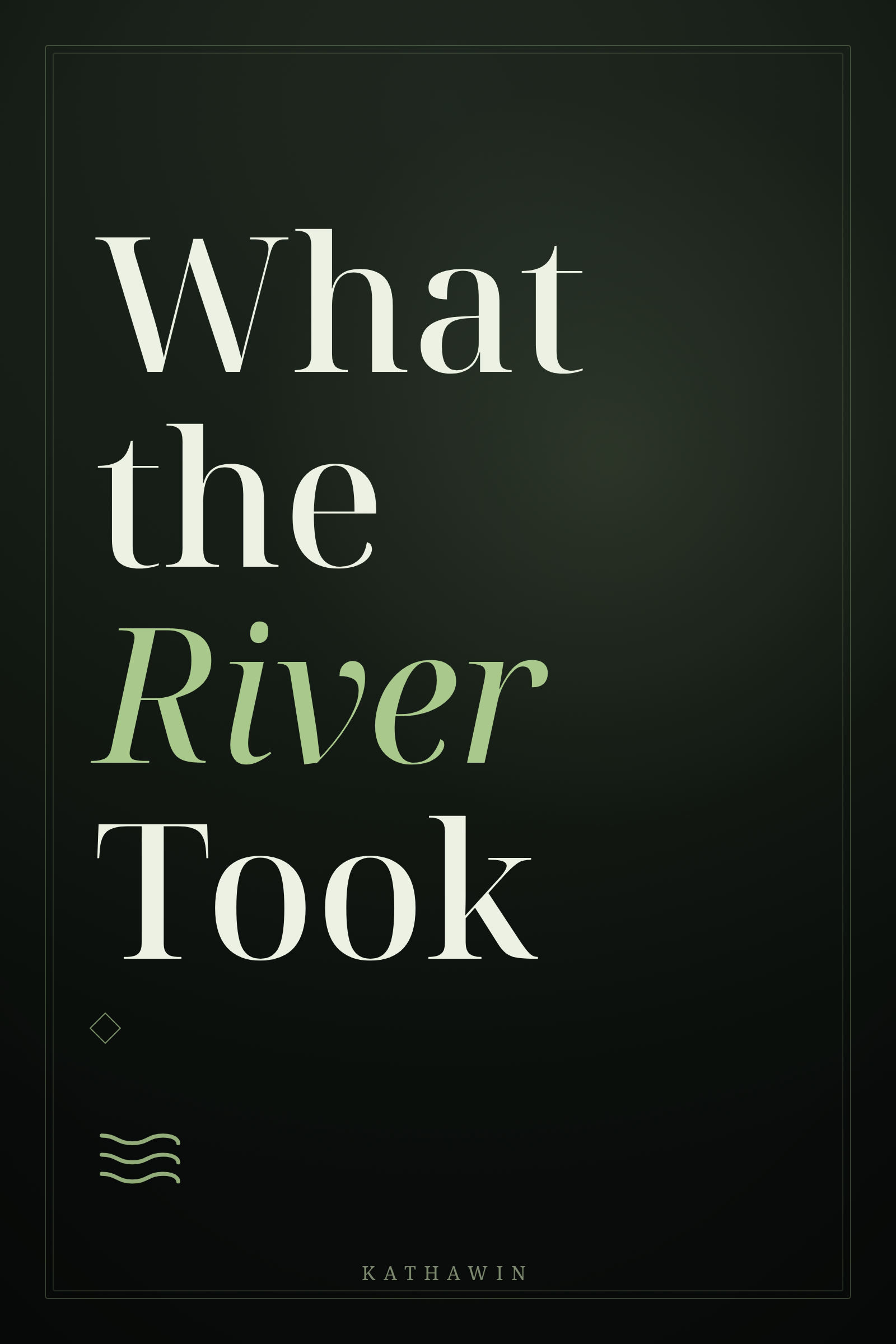 What the River Took cover