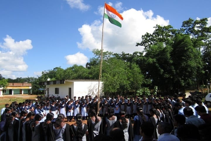 Sriram Chandra Bhanja Degree College campus in Mayurbhanj, Odisha, India — photo 3