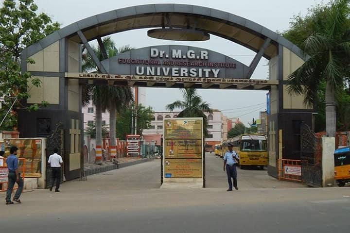 Dr MGR Educational and Research Institute, Chennai campus in Chennai, Tamil Nadu, India