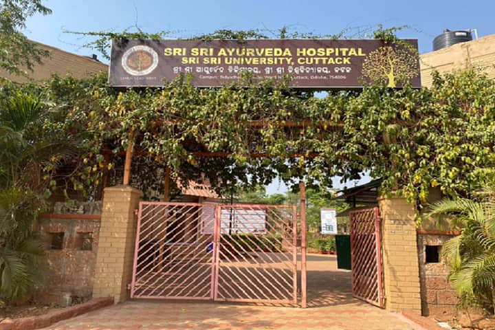 Sri Sri College of Ayurvedic Science and Research Hospital campus in Cuttack, Odisha, India — photo 1