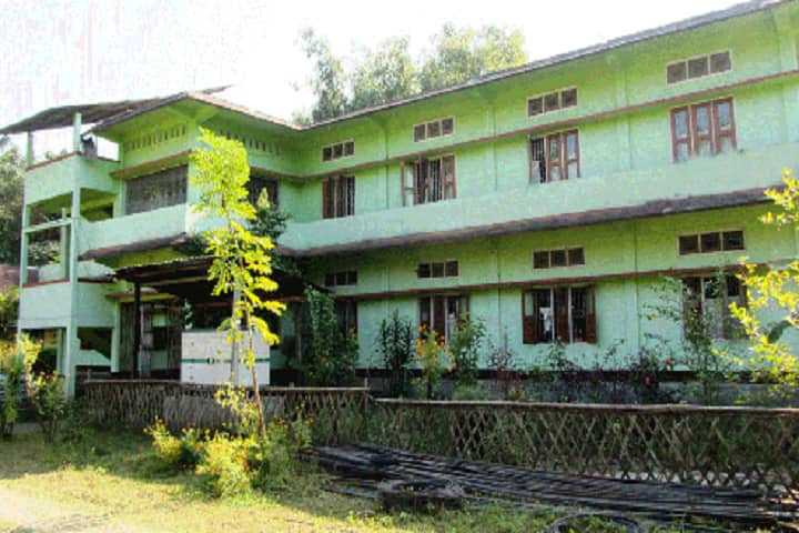 Moridhal College campus in Dhemaji, Assam, India — photo 2