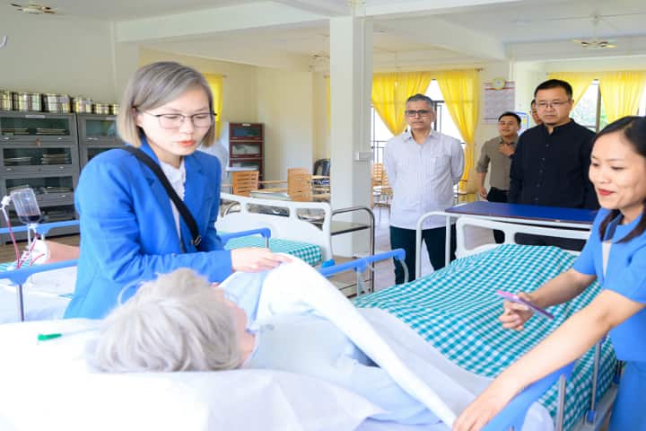 Aizawl College of Nursing campus in Aizawl, Mizoram, India — photo 2