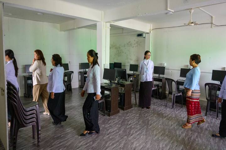 Aizawl College of Nursing campus in Aizawl, Mizoram, India — photo 3
