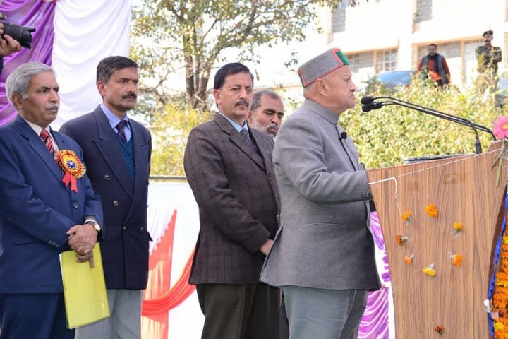 Rajiv Gandhi Government Post Graduate Ayurvedic College campus in Gharnot, Himachal Pradesh, India — photo 4