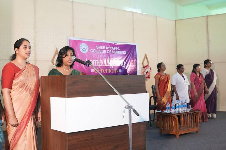Sree Ayyappa College of Nursing campus in Pathanamthitta, Kerala, India — photo 4