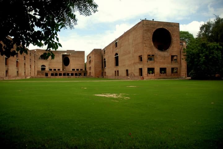 IIM Ahmedabad (IIMA) campus in Ahmedabad, Gujarat, India