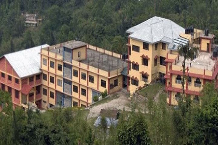 Cluny Women's College, Darjeeling campus in Darjeeling, West Bengal, India