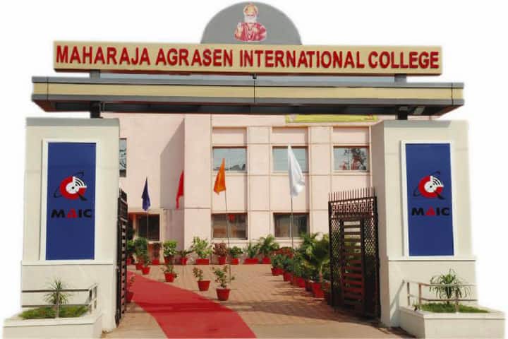 Maharaja Agrasen International College campus in Raipur, Chhattisgarh, India — photo 2
