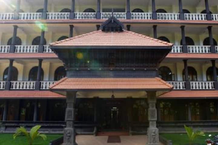 Amrita School of Ayurveda campus in Clappana, Kerala, India — photo 1