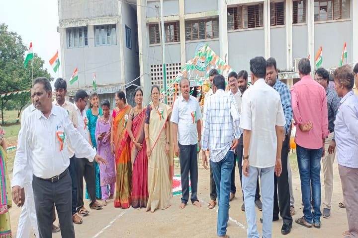 Sri VSSC Government Degree College campus in Sullurupeta, Andhra Pradesh, India — photo 1