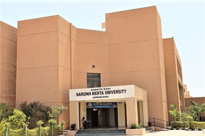 Bhakta Kavi Narsinh Mehta University, Khadia campus in Junagadh, Gujarat, India