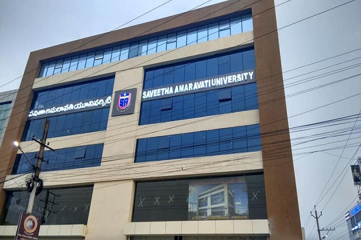 Saveetha Amaravati University, Vijayawada campus in Vijayawada, Andhra Pradesh, India