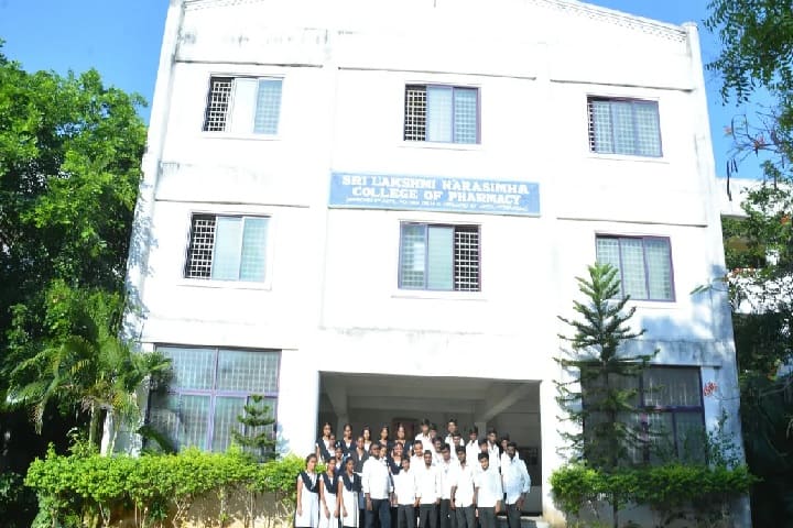 Sri Lakshmi Narasimha College of Pharmacy campus in Chittoor, Andhra Pradesh, India — photo 1