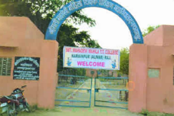 Smt Mahadevi Mahila Teacher Training College campus in Alwar, Rajasthan, India — photo 1
