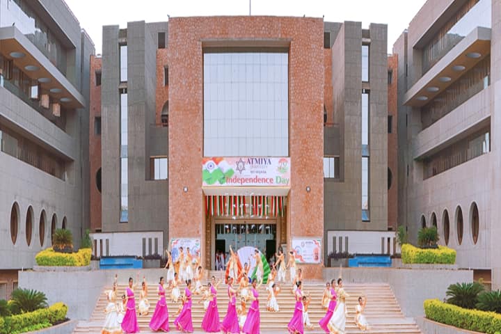 Atmiya University, Rajkot campus in Rajkot, Gujarat, India