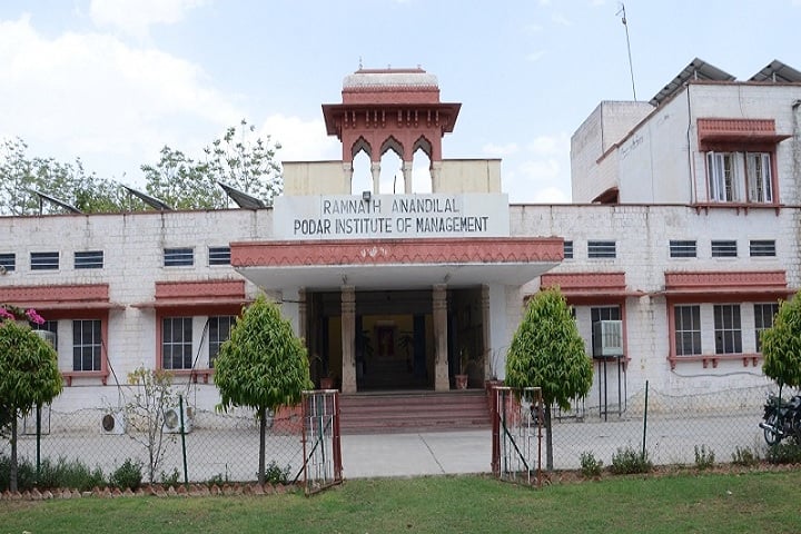 RA Podar Institute of Management campus in Jaipur, Rajasthan, India — photo 1