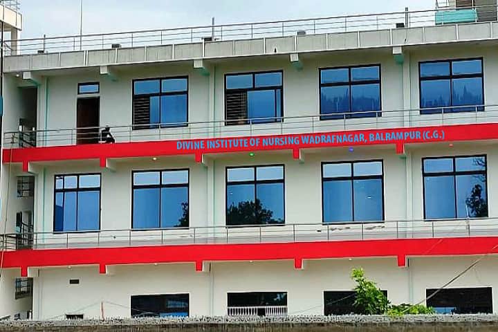 Divine Institute of Nursing campus in Surguja, Chhattisgarh, India — photo 1