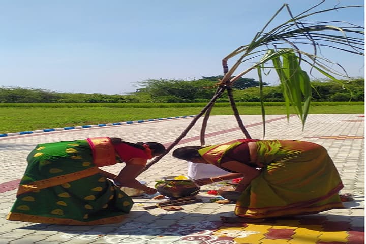 Poondi Pudhumai Madha College of Education campus in Tiruchirappalli, Tamil Nadu, India — photo 5