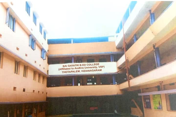 Sai Gayatri B Ed College campus in Vizianagaram, Andhra Pradesh, India — photo 1