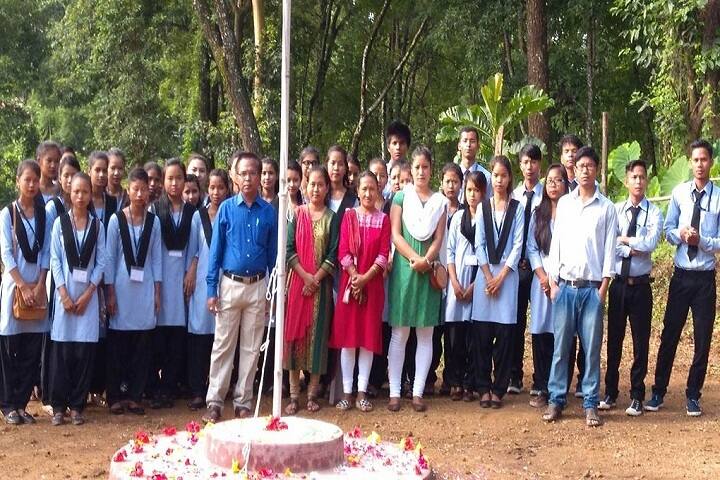 JB Hagjer Degree College campus in Haflong, Assam, India — photo 1