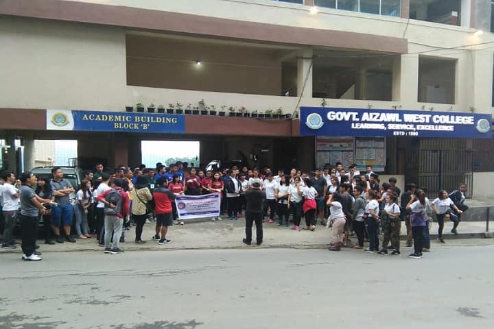 Government Aizawl West College campus in Aizawl, Mizoram, India — photo 1