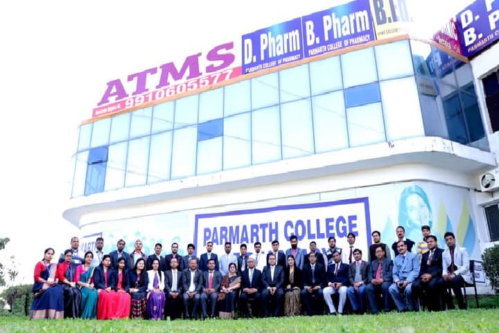 Parmarth College of Pharmacy campus in Hapur, Uttar Pradesh, India — photo 1
