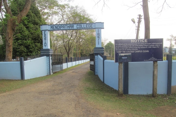 Mendipathar College, Mendipathar campus in Mendipathar, Meghalaya, India
