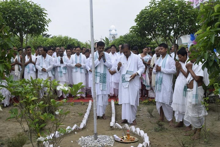 Krishnaguru Adhyatmik Visvavidyalaya campus in Barpeta, Assam, India — photo 3