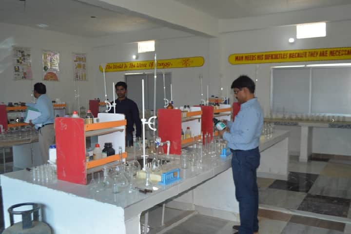Om Sai Vindhya College of Pharmacy campus in Mirzapur, Uttar Pradesh, India — photo 2