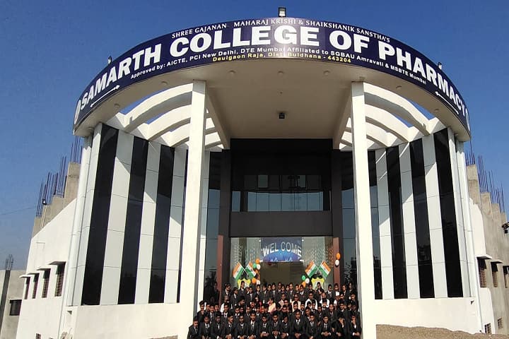 Samarth College of Pharmacy campus in Buldhana, Maharashtra, India — photo 1