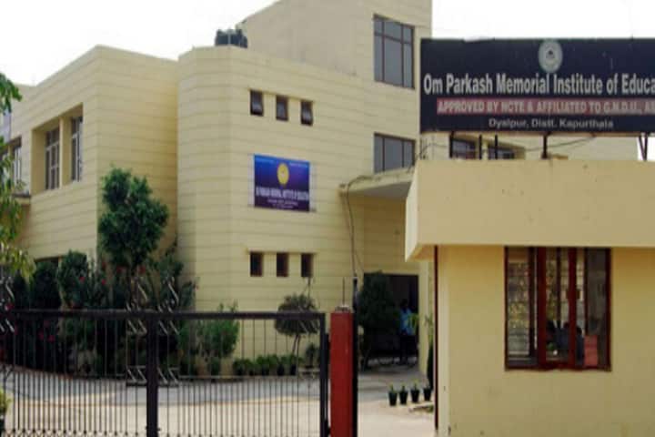 Om Parkash Memorial Institute of Education campus in Dialpur, Punjab, India — photo 1