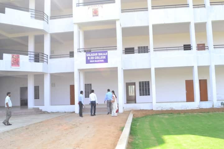 Salasar Balaji B Ed College campus in Sikar, Rajasthan, India — photo 1