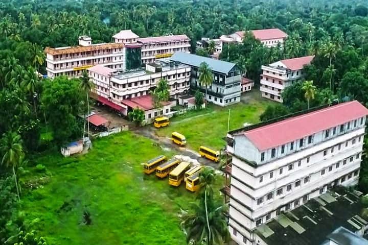 Sree Narayana Guru Memorial College of Pharmacy campus in Thuravoor, Kerala, India — photo 1