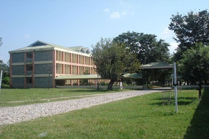 Government Polytechnic, Kangra campus in Kangra, Himachal Pradesh, India