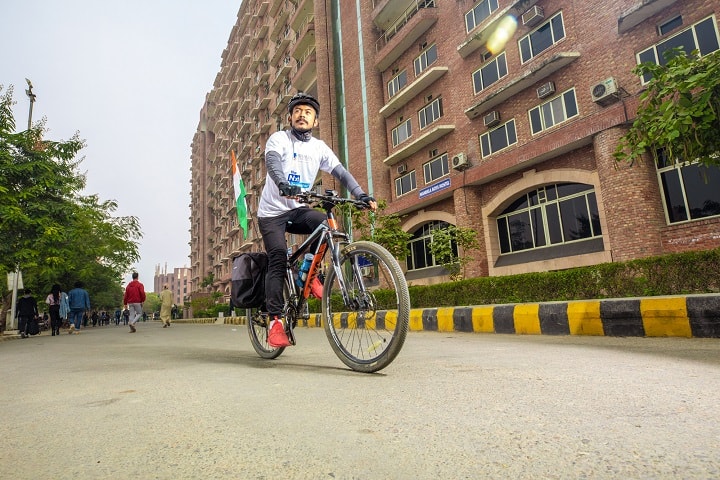 Sharda University campus in Greater Noida, Uttar Pradesh, India