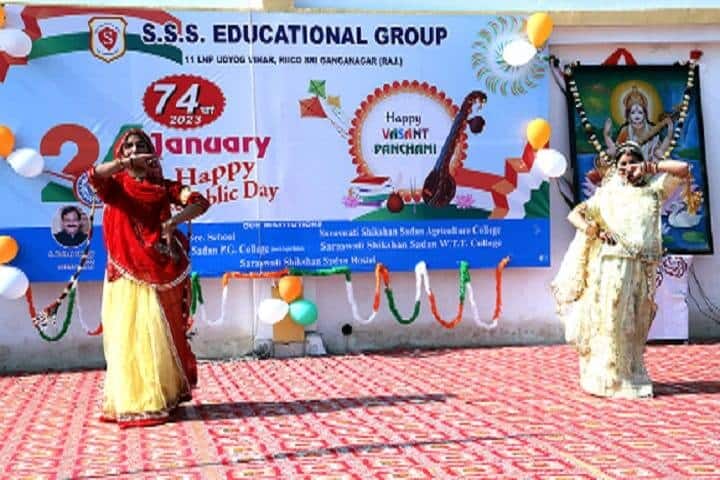 Saraswati Shikshan Sadan Mahila Shikshak Prashikshan Mahavidyalaya campus in Sri Ganganagar, Rajasthan, India — photo 3