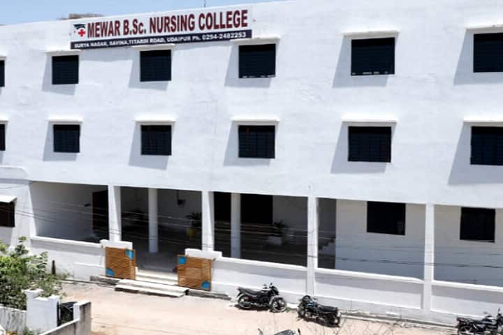 Mewar B Sc Nursing College campus in Udaipur, Rajasthan, India — photo 1