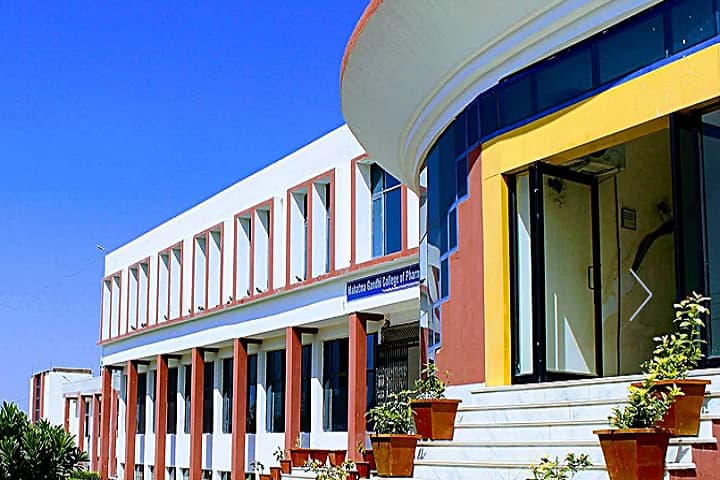 Mahatma Gandhi College of Pharmacy campus in Sikar, Rajasthan, India — photo 1