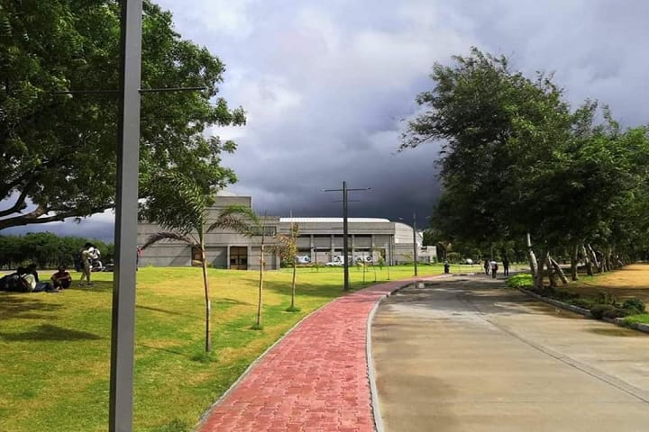 Ganpat University Institute of Nursing campus in Mehsana, Gujarat, India — photo 2
