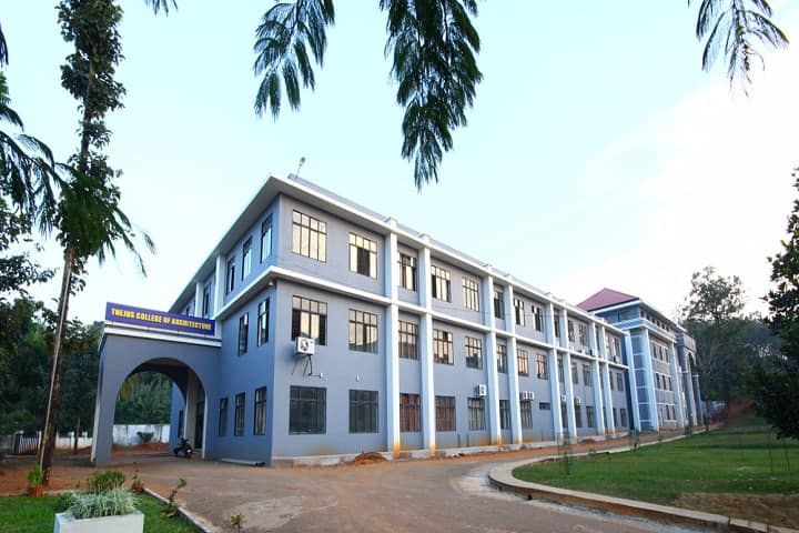Thejus Engineering College campus in Thrissur, Kerala, India — photo 1