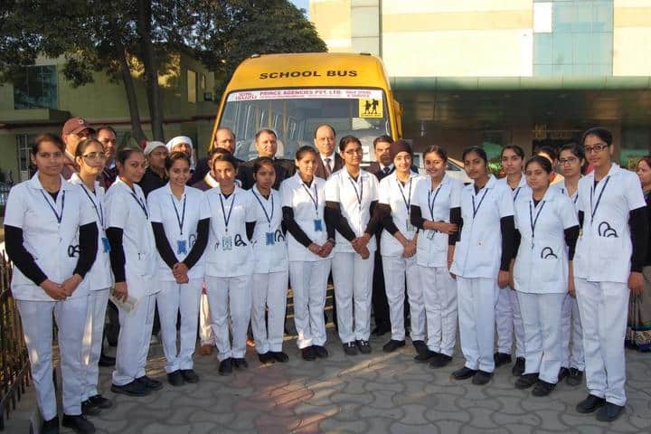 Mata Mohan Dai Oswal College of Nursing campus in Ludhiana, Punjab, India — photo 1