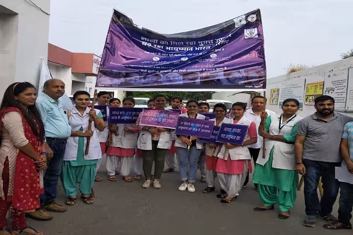 KVM Nursing College campus in Rohtak, Haryana, India — photo 6