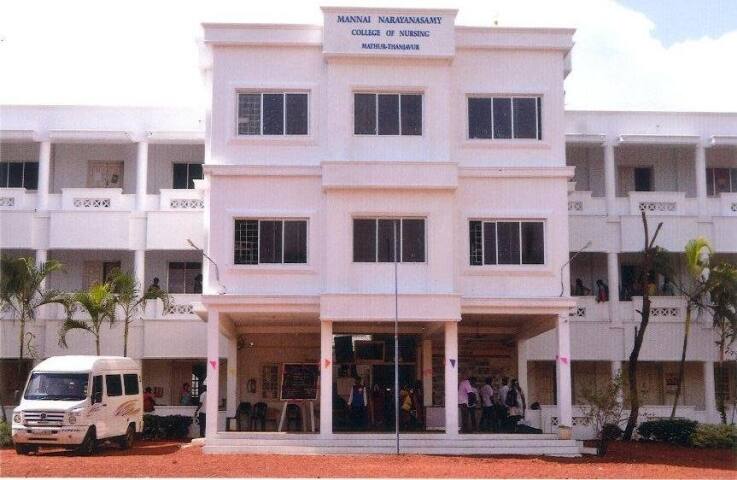 Mannai Narayanasamy College of Nursing campus in Thanjavur, Tamil Nadu, India — photo 1