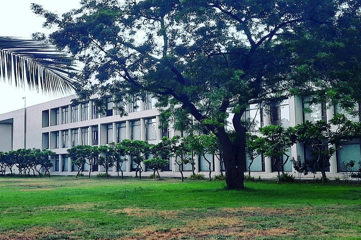 SLS, Pandit Deendayal Energy University campus in Gandhinagar, Gujarat, India