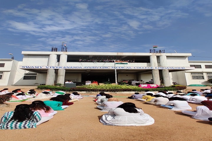 Swami Vivekananda Ayurveda Medical College and Hospital campus in Raichur, Karnataka, India — photo 3