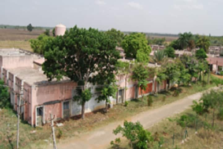 Sri Raghavendra Ayurveda Medical College and Hospital campus in Chitradurga, Karnataka, India — photo 1