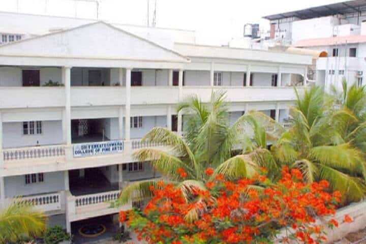 Sri Venkateshwara College of Fine Arts, Madhapur campus in Madhapur, Telangana, India