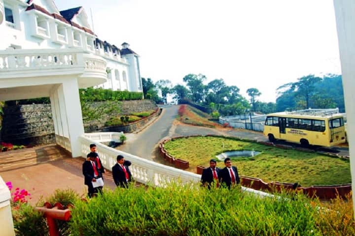 Oriental School of Hotel Management campus in Lakkidi, Kerala, India — photo 2