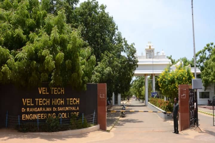 Vel Tech High Tech Dr Rangarajan Dr Sakunthala Engineering College campus in Chennai, Tamil Nadu, India — photo 1